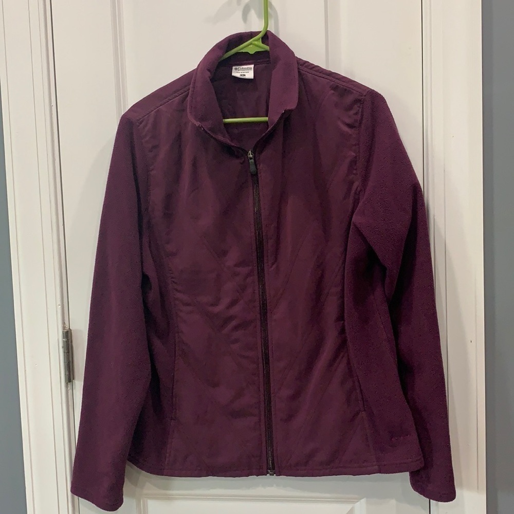 Columbia women’s  fleece jacket size large